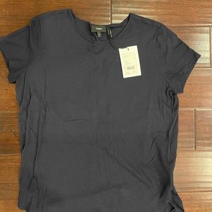 Theory brand navy shirt
